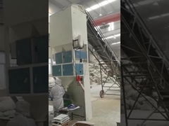 दानों के लिए बोरी भरने की मशीन, डुप्लेक्स बैग भरने की मशीन