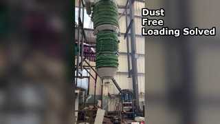 डस्ट फ्री लोडिंग शूट, बिल्ट-इन डस्ट फिल्टर टेलीस्कोपिक शूट